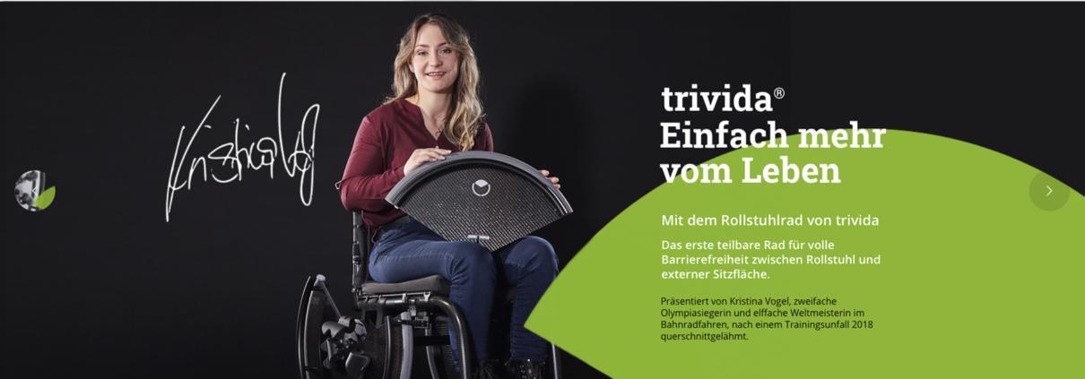 Trivida Commercial Fotograf Freiburg Andreas Gerhardt People Kristina Vogel Bahnradfahrerin Weltmeisterin Olympia Fotoproduktion